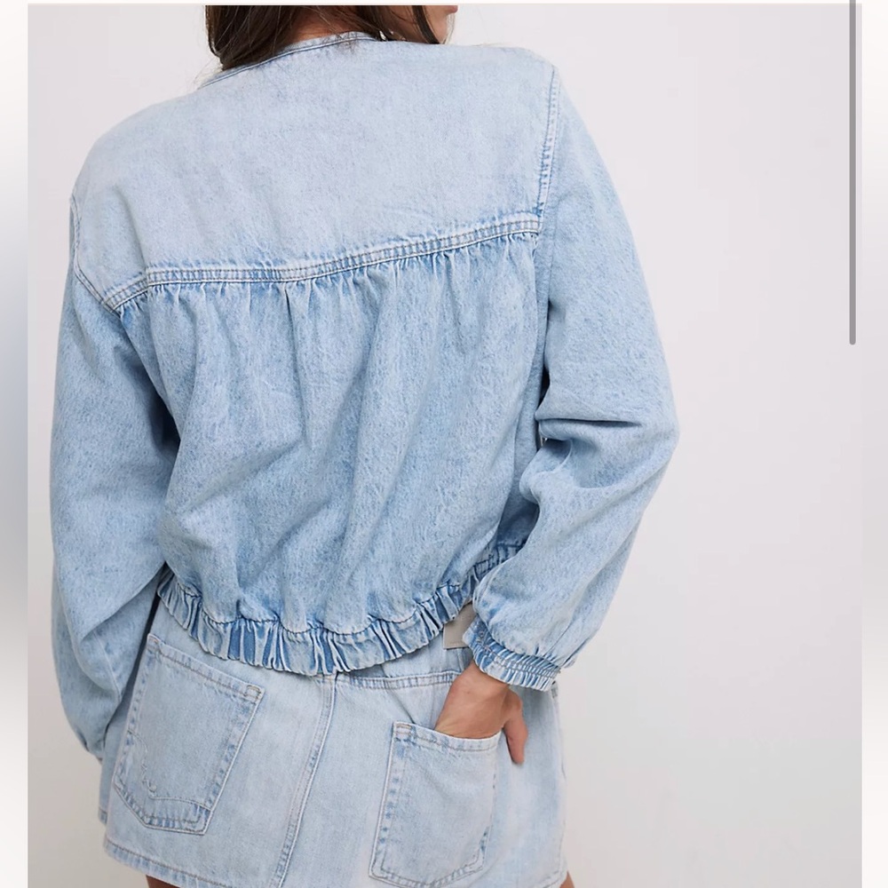 We The Free Layla Denim Jacket - Picture 7 of 16